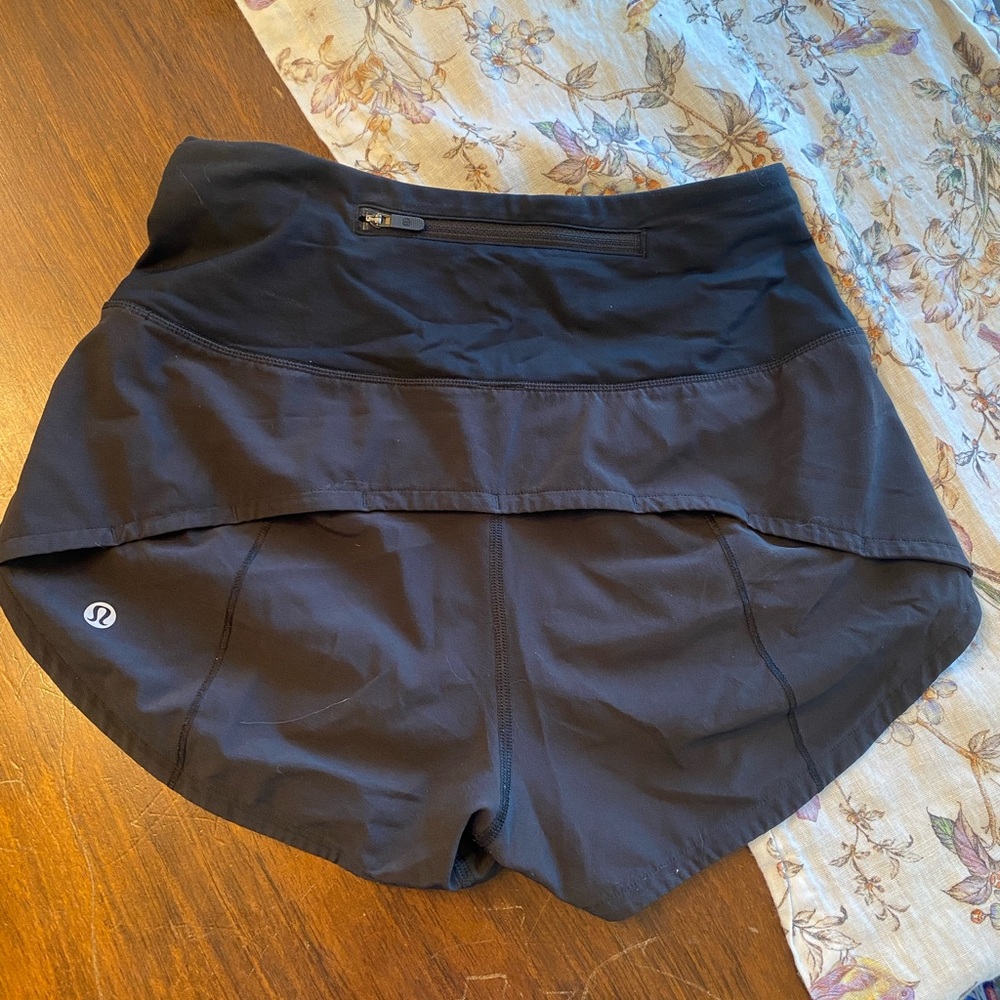 lululemon athletica Women's Black Shorts